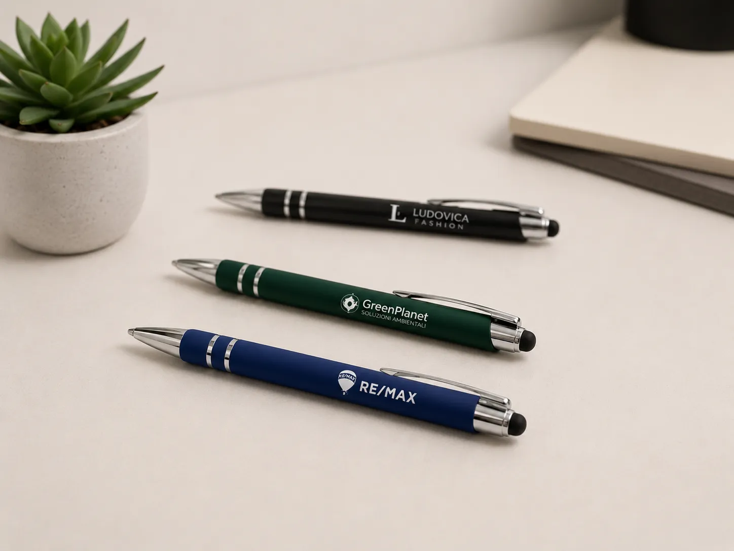 Penne personalizzate con logo aziendale