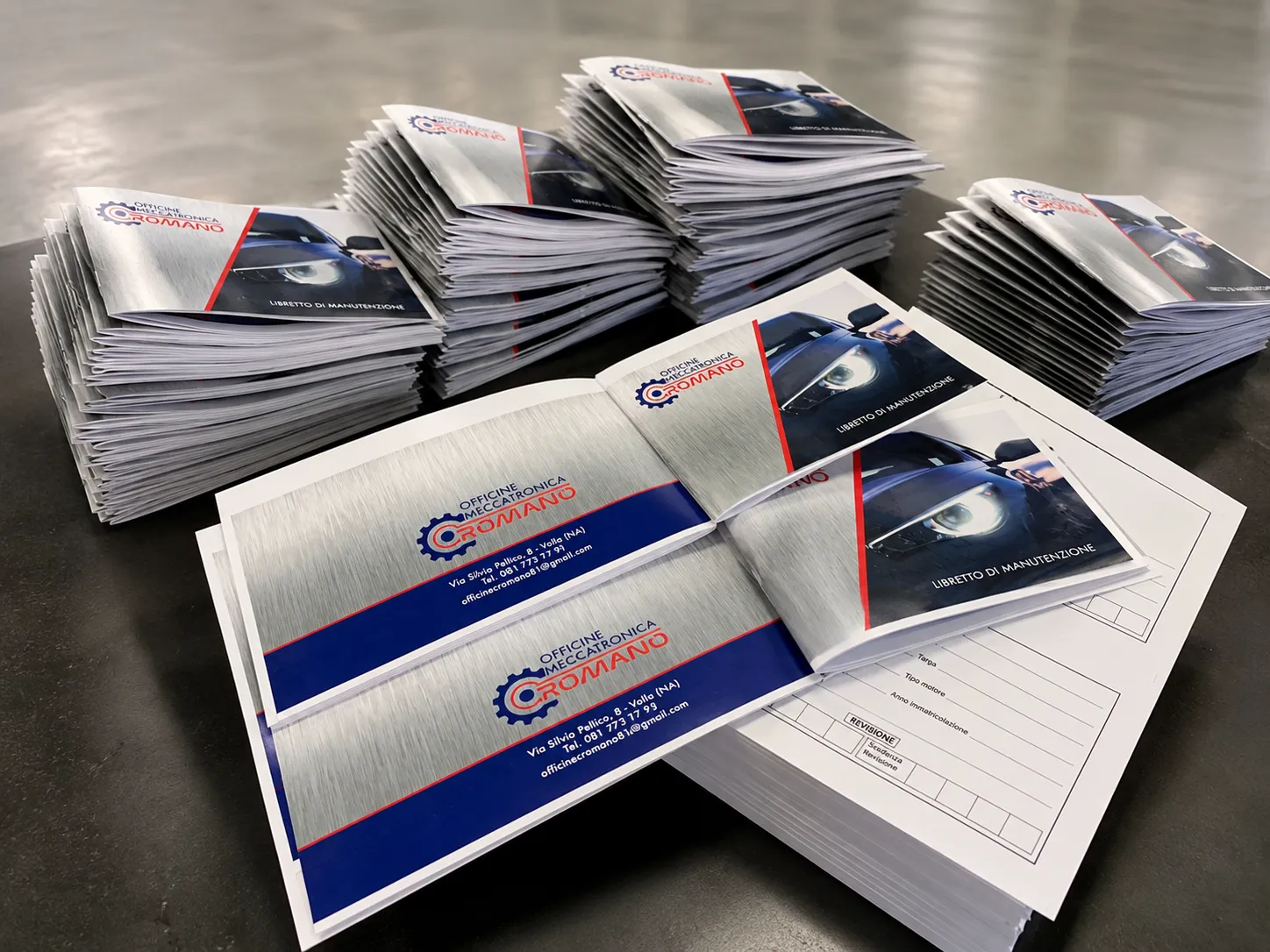 Brochure e cataloghi stampati in digitale
